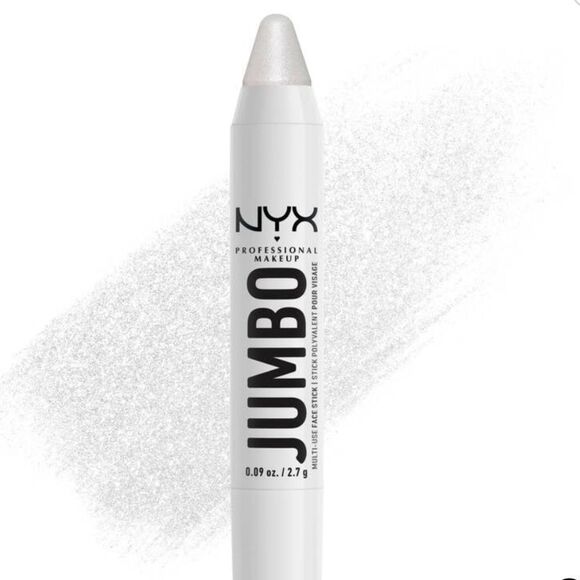 🦋 Bundle 5/$25 NYX Jumbo Multi-use Face Stick Highlighter 02 Vanilla Ice Cream - Picture 1 of 7